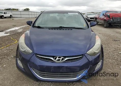 2013 Hyundai Elantra Gls from USA, damaged, VIN 5NPDH4AE6DH424254
